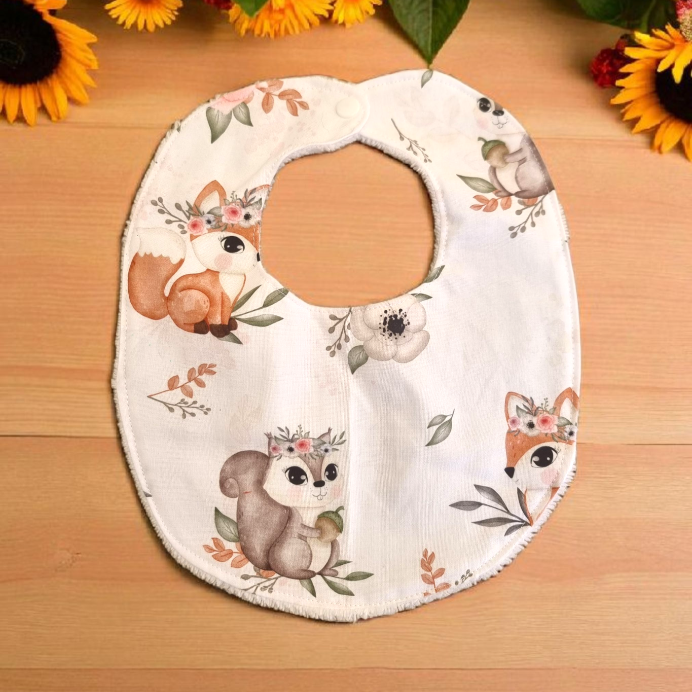 Bavoir baby foret bambino creation