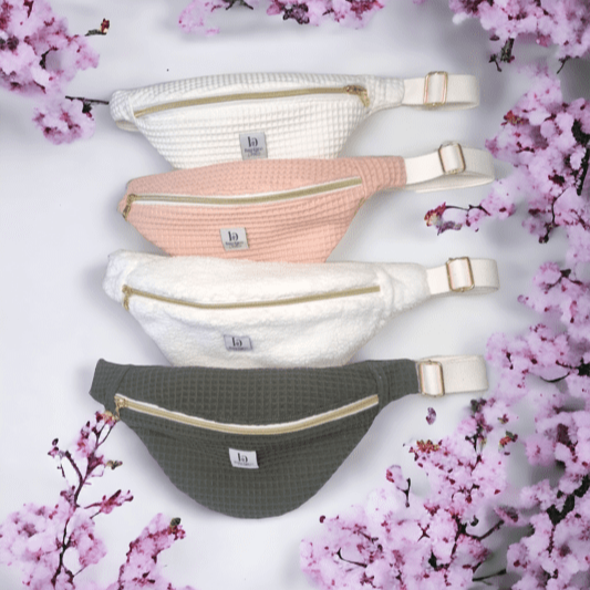 Ensemble de sacs banane bambino creation decors fleur