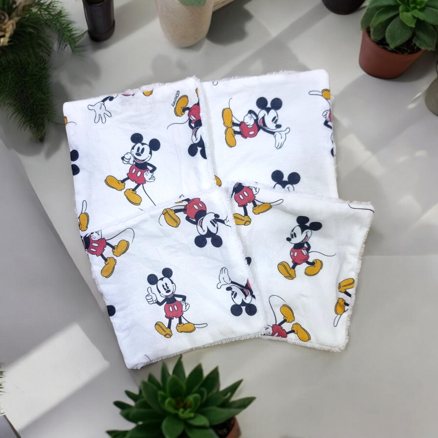 Lot de coton mickey bambino creation