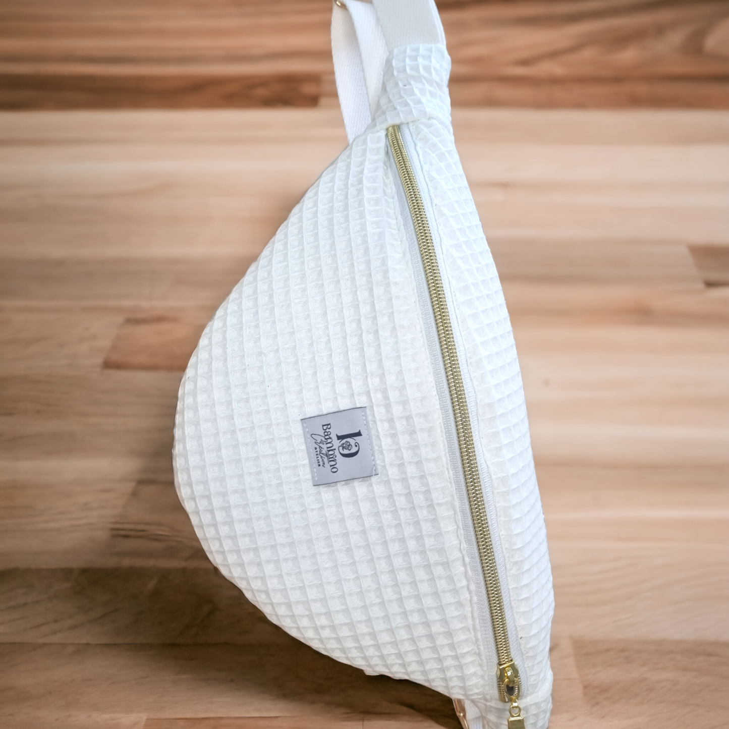 sac banane nid abeille blanc