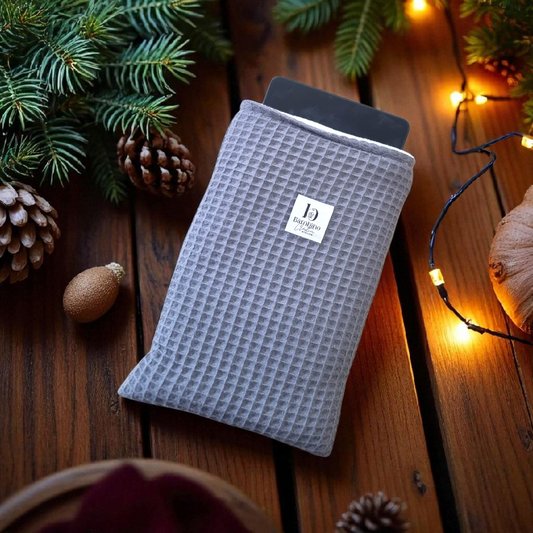 Housse livre M gris bambino creation