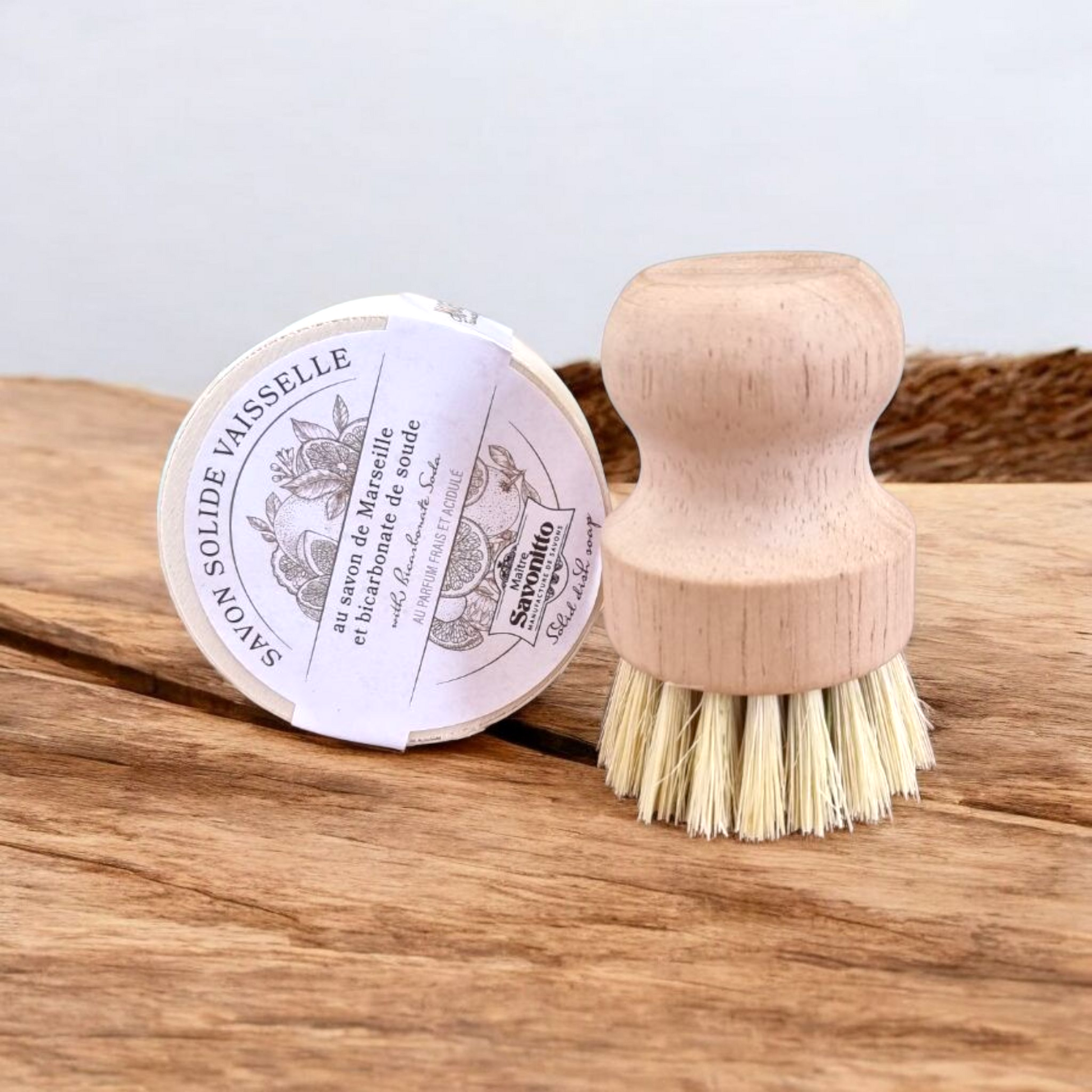 Lot brosse savon vaisselle bambino creation