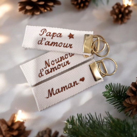 Porte clef personnalisable bambino creation